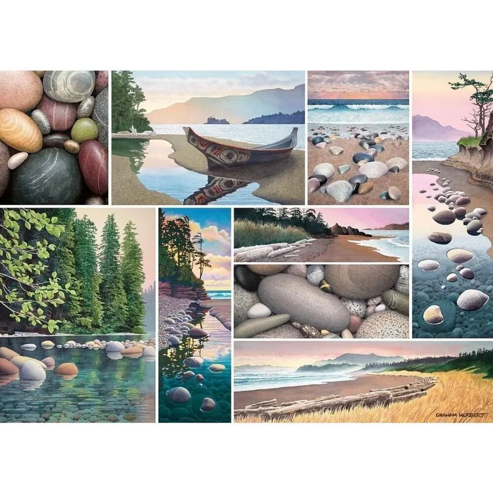 Ravensburger 17469 Canadian Collection West Coast Tranquility 1000Pc Puzzle